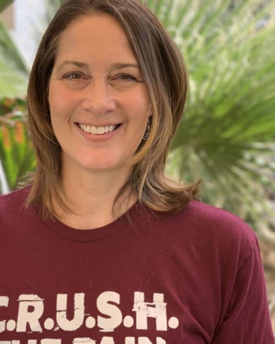 Ann Adams, RN, founder of Crush the Pain